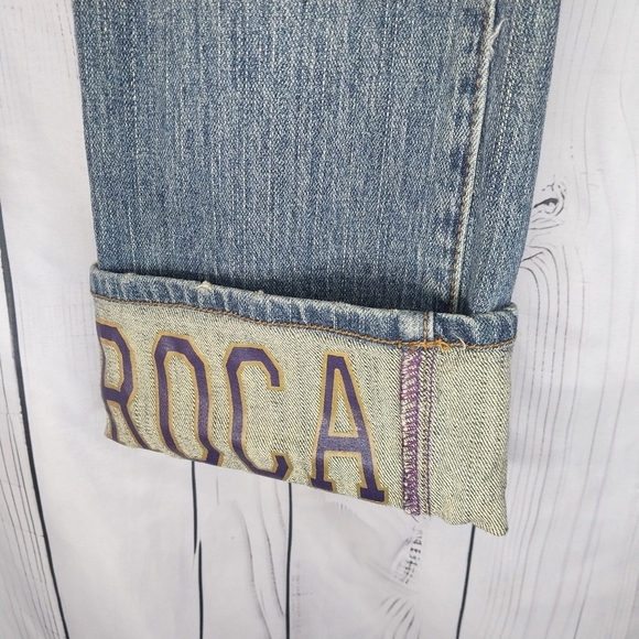 Rocawear Y2K 90's Denim Capri Size 11 - Picture 2 of 14